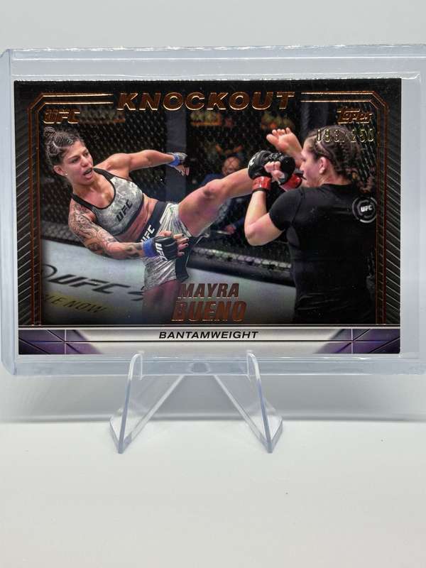 2024 Topps UFC Knockout - Mayra Bueno 93/250 #25