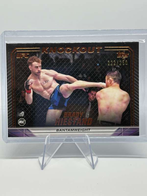 2024 Topps UFC Knockout - Brady Heistand 222/250 #54