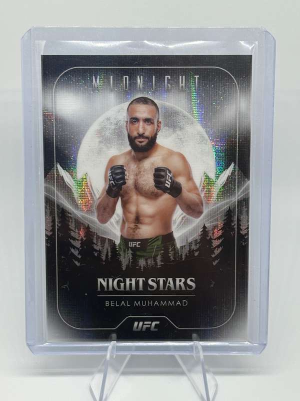 2024 Topps UFC Midnight - Night Stars Belal Muhammad  #NS-8