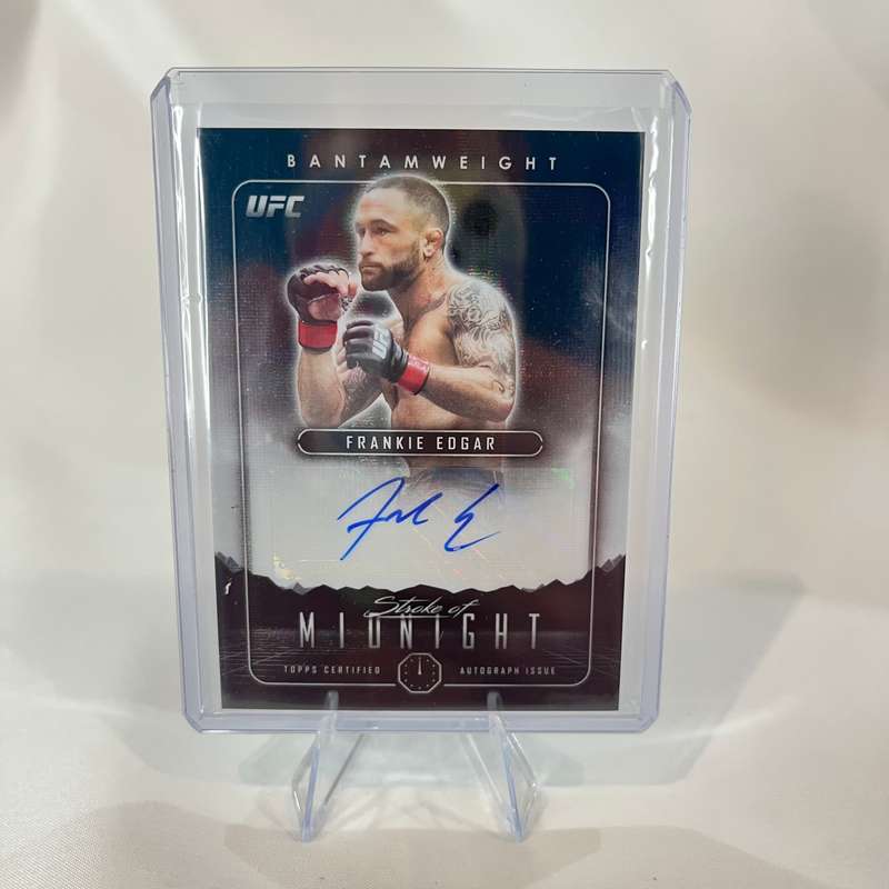 2024 Topps UFC Midnight - Stroke of Midnight Auto Frankie Edgar #SMA-FER