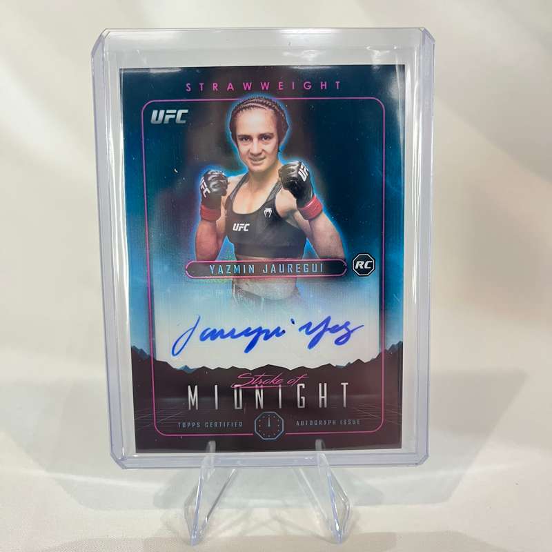 2024 Topps UFC Midnight - Stroke of Midnight Auto Yazmin Jauregui #SMA-YJI