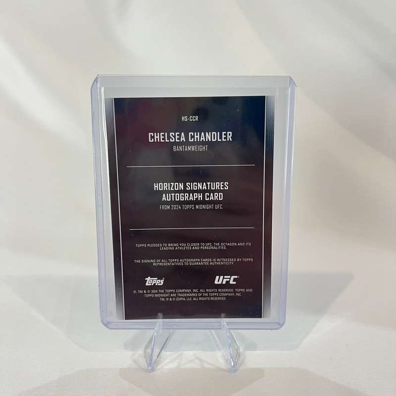 2024 Topps UFC Midnight - Horizon Signatures Auto Chelsea Chandler #HS-CCR