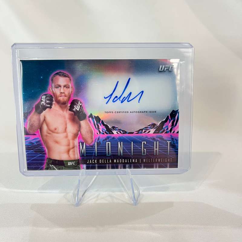 2024 Topps UFC Midnight - Horizon Signatures Auto Jack Della Maddalena #HS-JDM