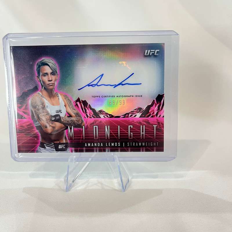 2024 Topps UFC Midnight - Horizon Signatures Auto Amanda Lemos #HS-ALS 88/99