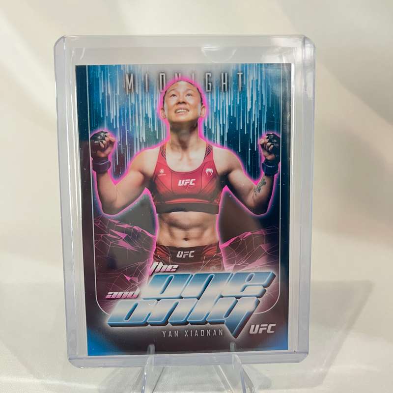 2024 Topps UFC Midnight - The One and Only Yan Xaionan #TO-23