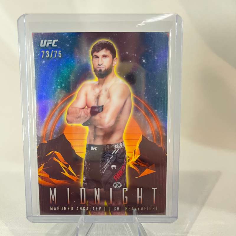 2024 Topps UFC Midnight - Magomed Ankalaev SP Orange 73/75  #72