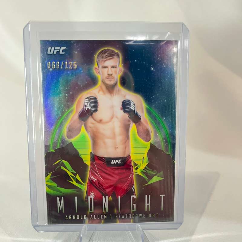 2024 Topps UFC Midnight - Arnold Allen Morning SP 66/125 #91