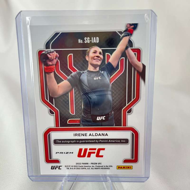 2022 UFC Panini Prizm - UFC Signatures #SG-IAD Irene Aldana