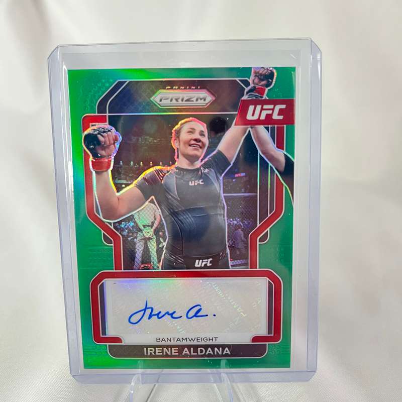 2022 UFC Panini Prizm - UFC Signatures #SG-IAD Irene Aldana