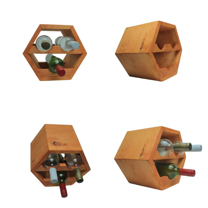 Wine rack Hexagon
