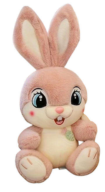 Bunny Plush Toy for Kids - Pink