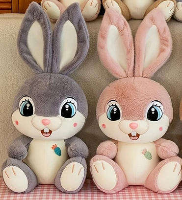 Bunny Plush Toy for Kids - Pink