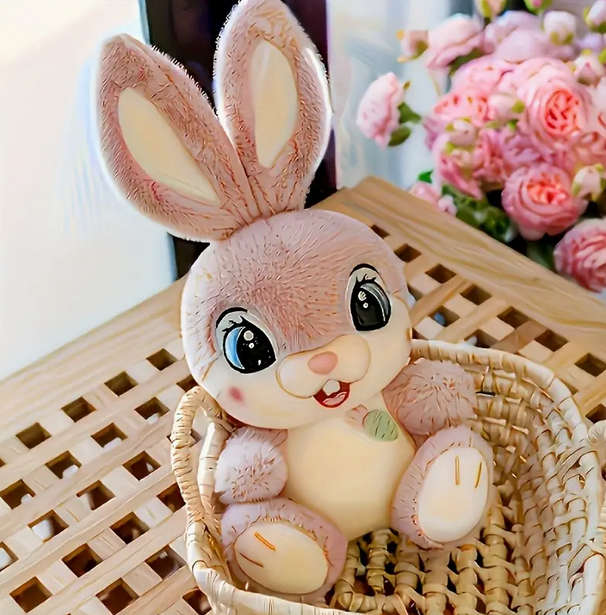 Bunny Plush Toy for Kids - Pink