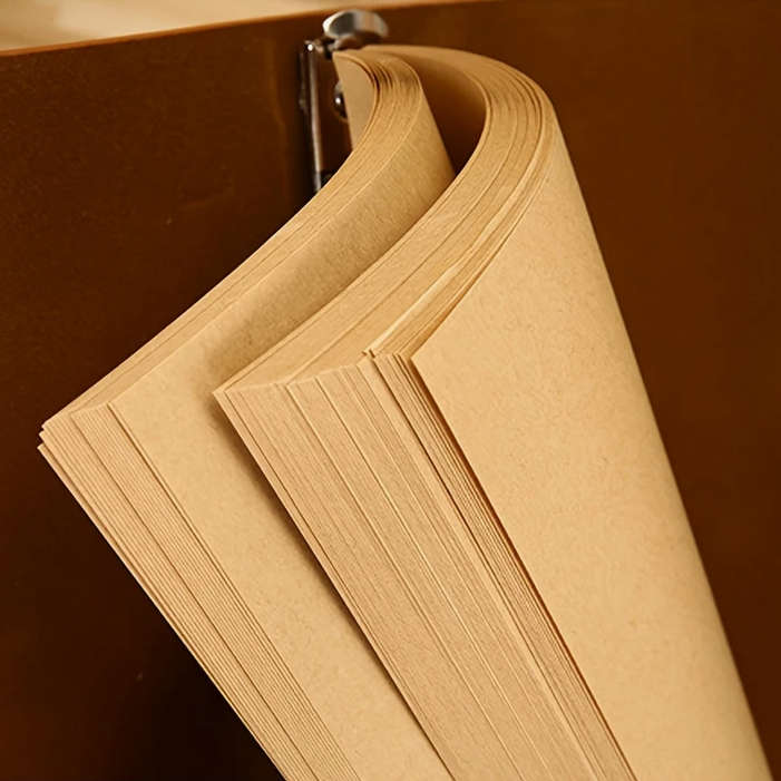 Vintage Maple Leaf Embossed Journal with Wrap Closure - Tan
