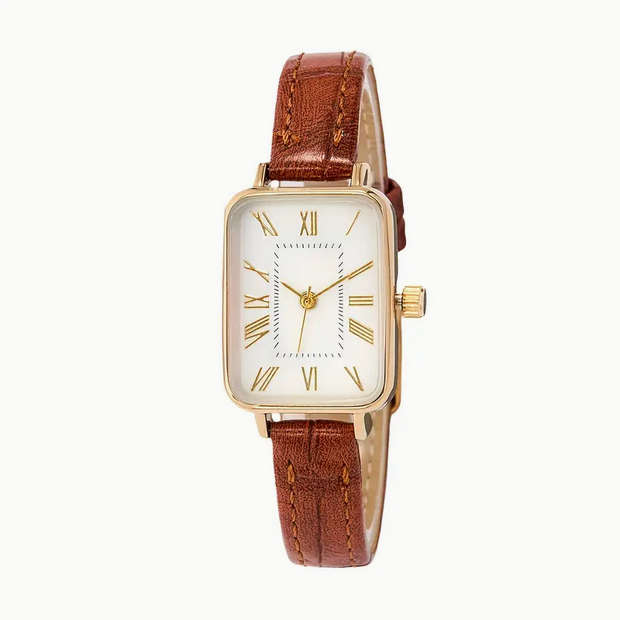 Elegant Vintage Watch and Jewelry set for Ladies (Earrings & Necklace)