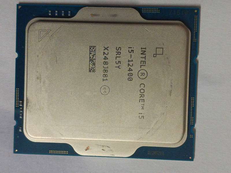 Core i5 12th Gene CPU/6 Cores/12 Threads