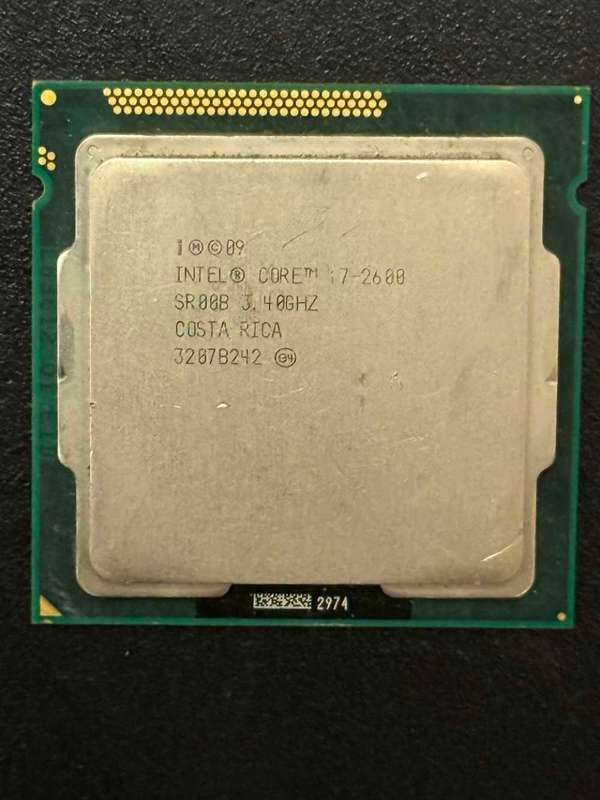 Core i7 2nd generation Processor (2600@3.4GHz)