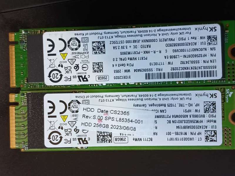 Sk Hynix PC601 256GB Nvme Drive