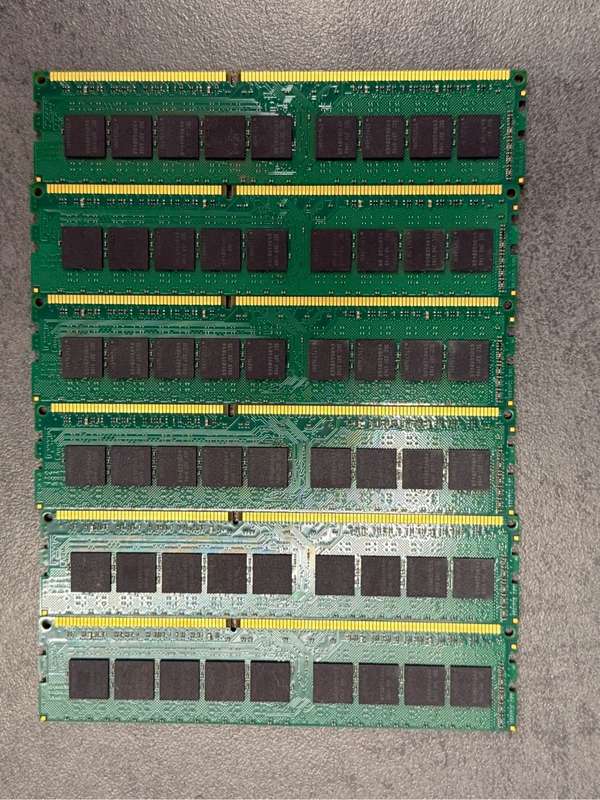 8gb Ddr3 1333 ECC MEMORIES