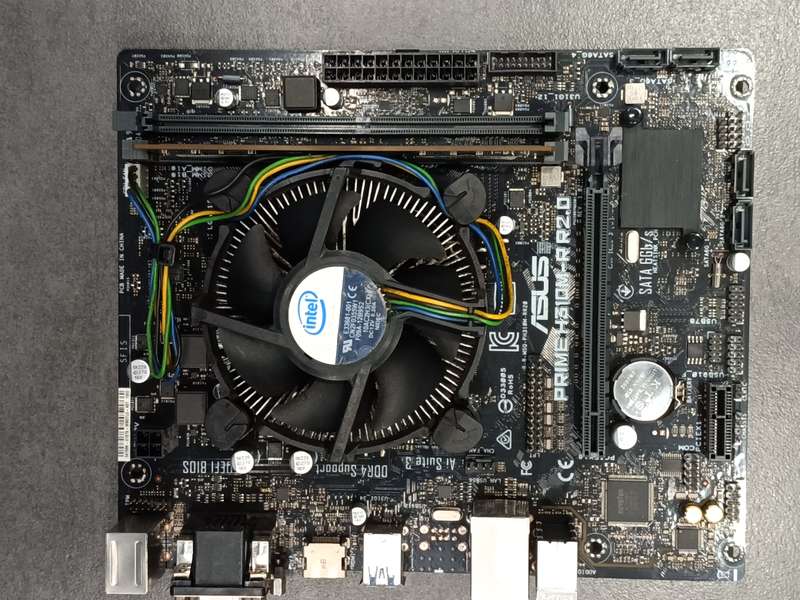 ASUS Prime H310M-R R2.0 Combo/Core i5 8500 Cpu/8gb Ram/Cooler/Backplate