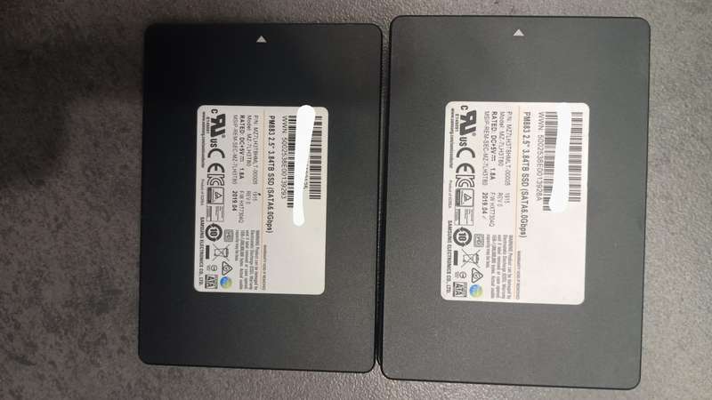 Samsung PM883 960GB 2.5" Sata SSD