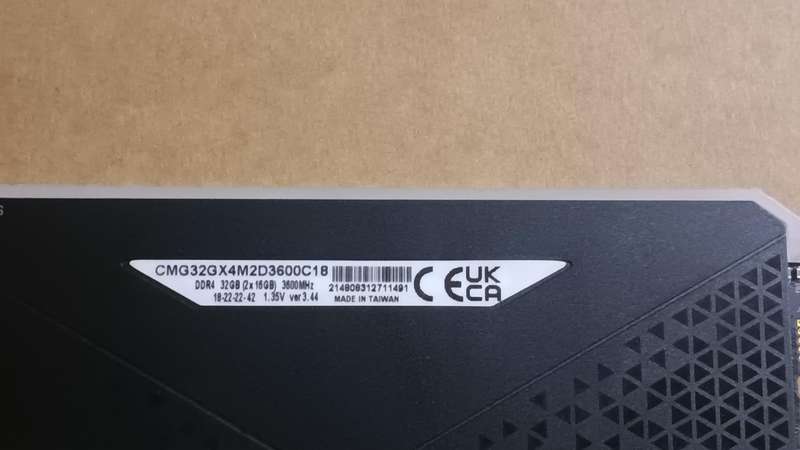 Corsair Vengeance RGB PRO 32GB(2X16 ) DDR4 3600MHZ- HIGH PERFORMANCE GAMING RAM