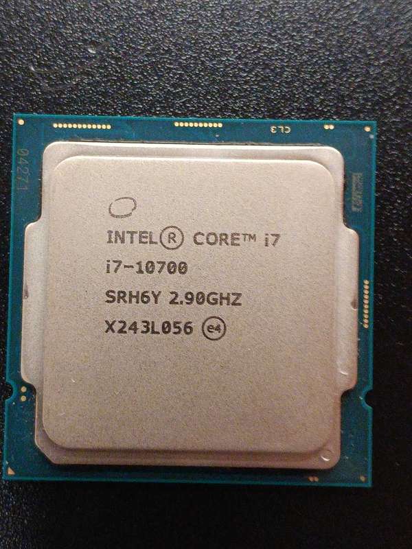 Intel Core i7 10th generation Processor/10700 up to 4.8GHz/8 Cores /16 threads