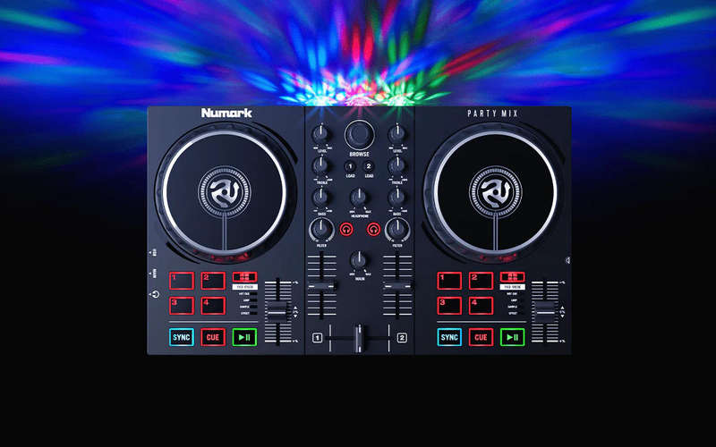 Numark Mix Party ii DJ Controller great for begginer or entry level