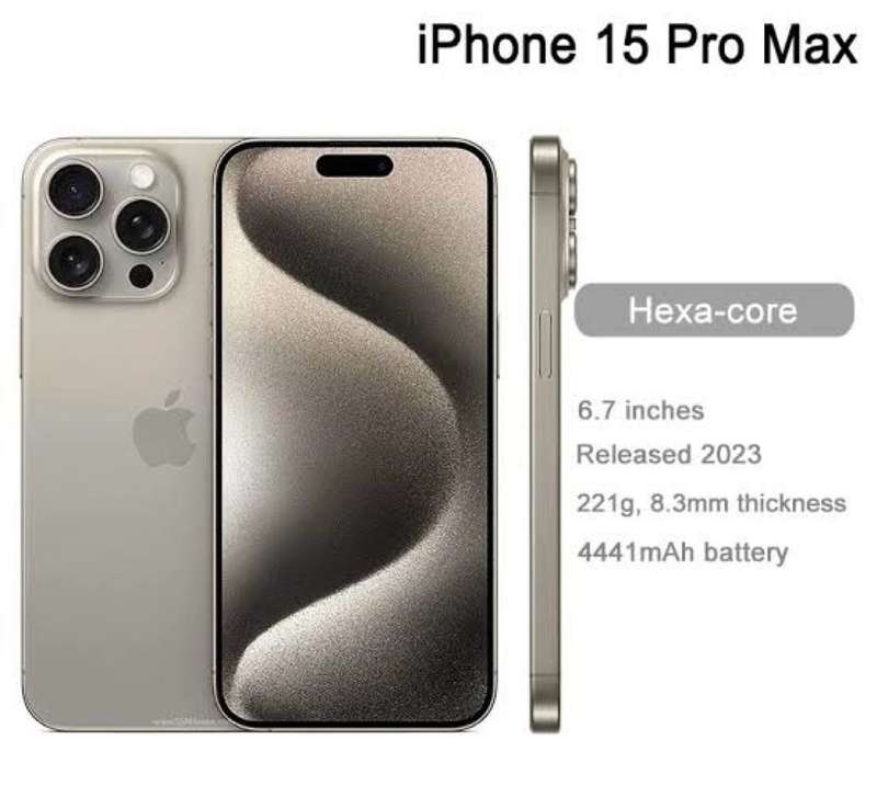IPHONE 15 PRO MAX 256GB