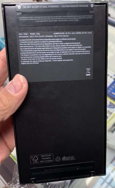 Samsung Galaxy S24 Ultra 256GB Sealed Box