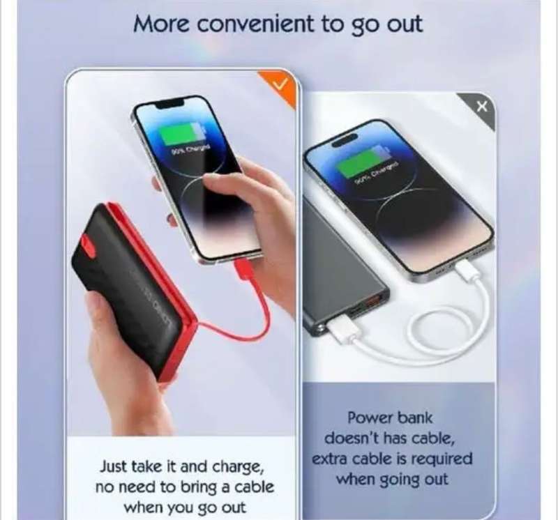 LDINO TURBO 20000MAH POWER BANK