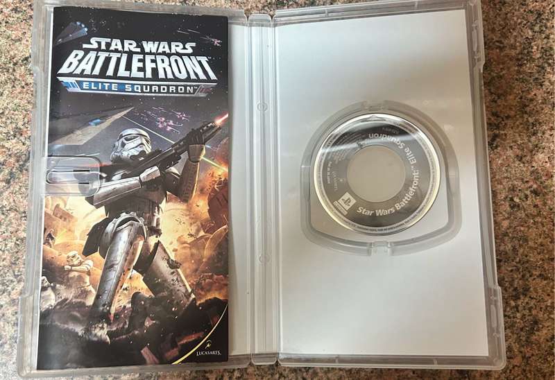 Star Wars Battlefront Elite Squadron PSP