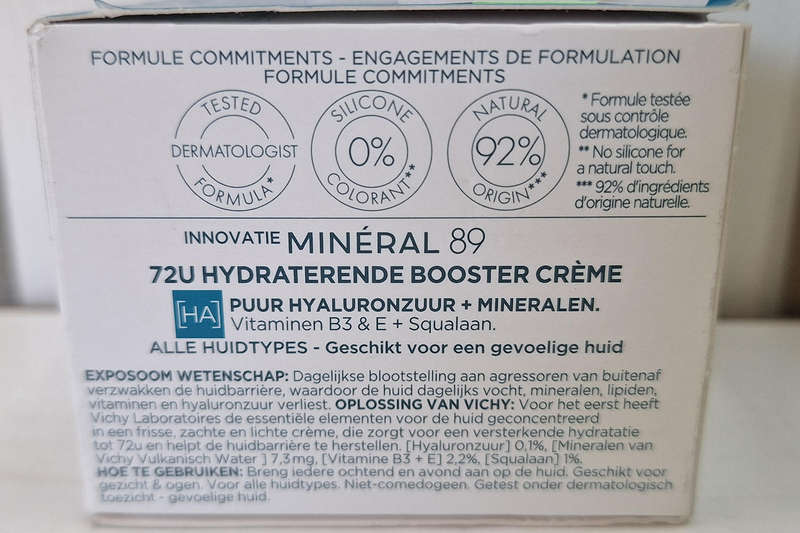Vichy Minéral 89 Moisture Boosting Cream 50ml