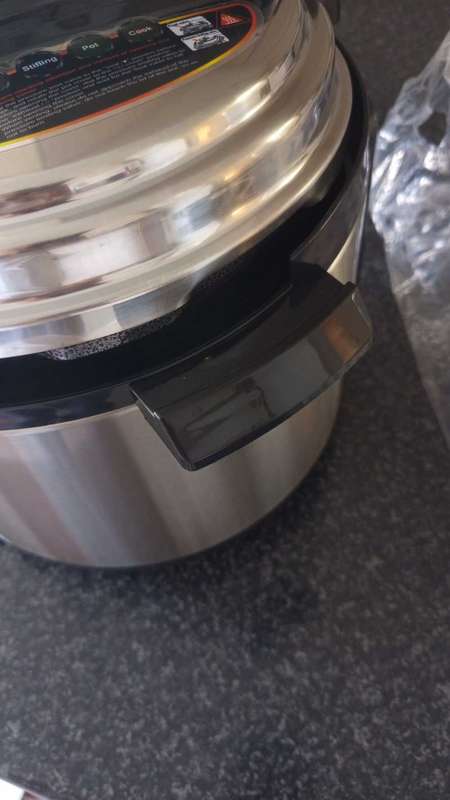 *broken handle* SilverCrest 6L MultiFunction Digital Smart Pressure Cooker - Stainless Steel