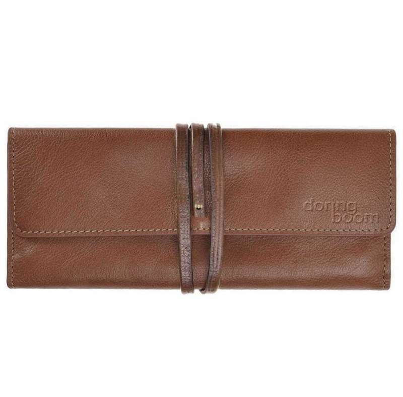Dooring Boom - Leather Pencil Wrap bag