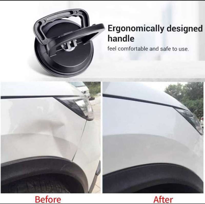 All-Purpose Strong Heavy-Duty Car Dent Puller Suction Cup - Black