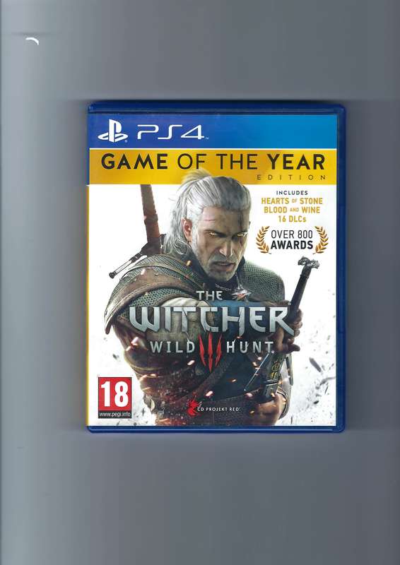 PlayStation 4: Witcher III, The: Wild Hunt - Game of the year edition