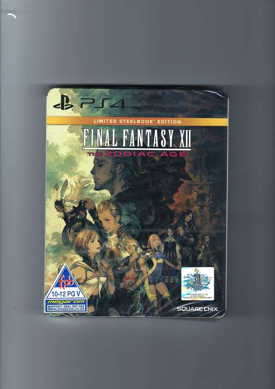 PlayStation 4: Final Fantasy XII: The Zodiac Age - Limited Steelbook Edition