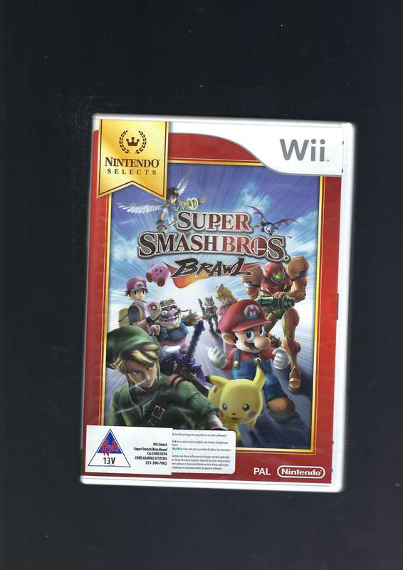 Nintendo Wii: Super Smash Bros. Brawl - Nintendo Selects (PAL)