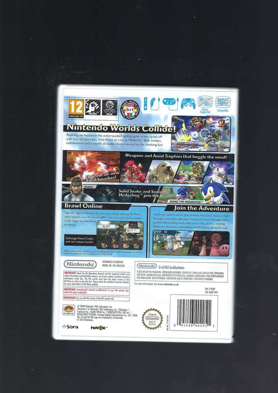Nintendo Wii: Super Smash Bros. Brawl - Nintendo Selects (PAL)