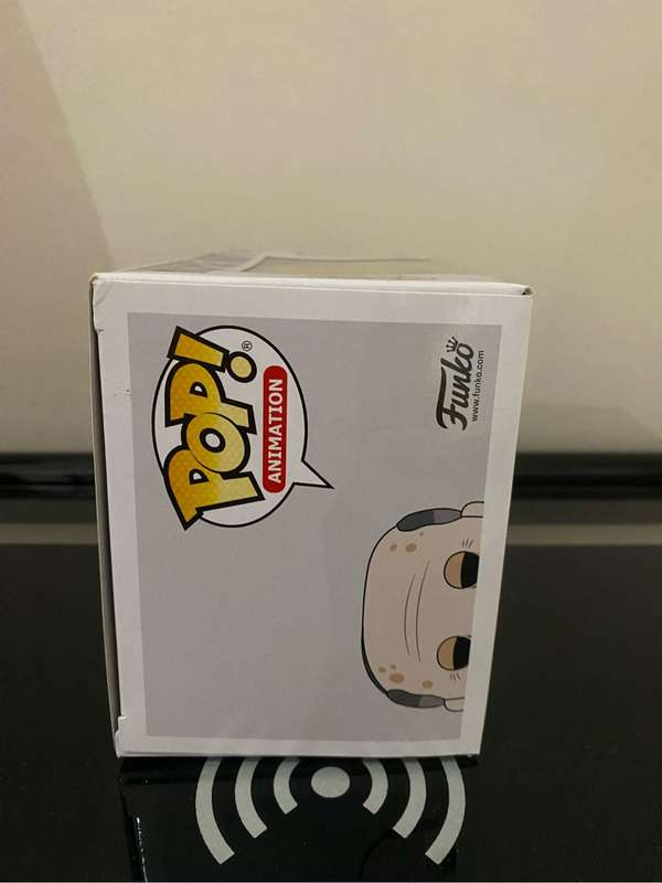 Signed David Angelo roman Morty funko pop with certificate of authenticity