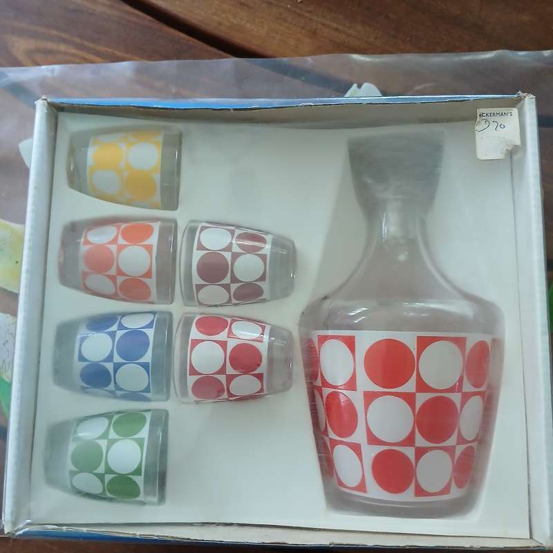 Vintage Luminarc Decanter Set