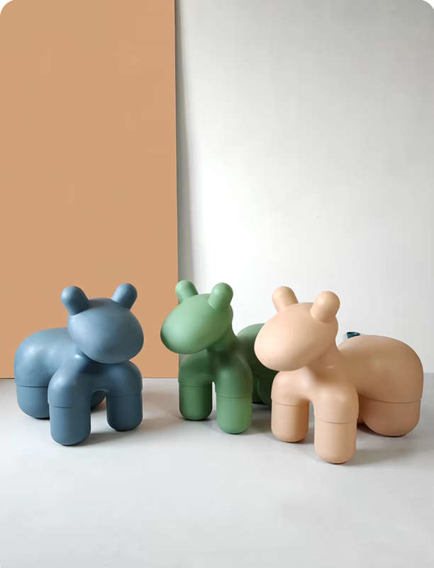 DotFurn Kids Animal Stool - Fun & Versatile Seating for Children (Multiple Colors)