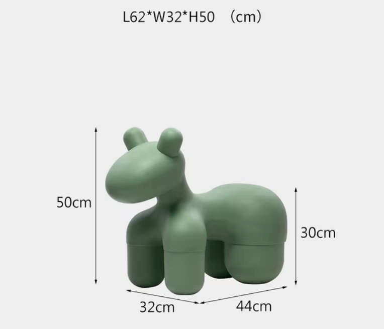 DotFurn Kids Animal Stool - Fun & Versatile Seating for Children (Multiple Colors)