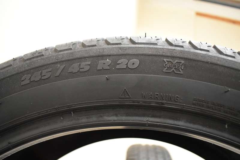 245/45/20 Michelin Tyres x 2 - 80% Tread