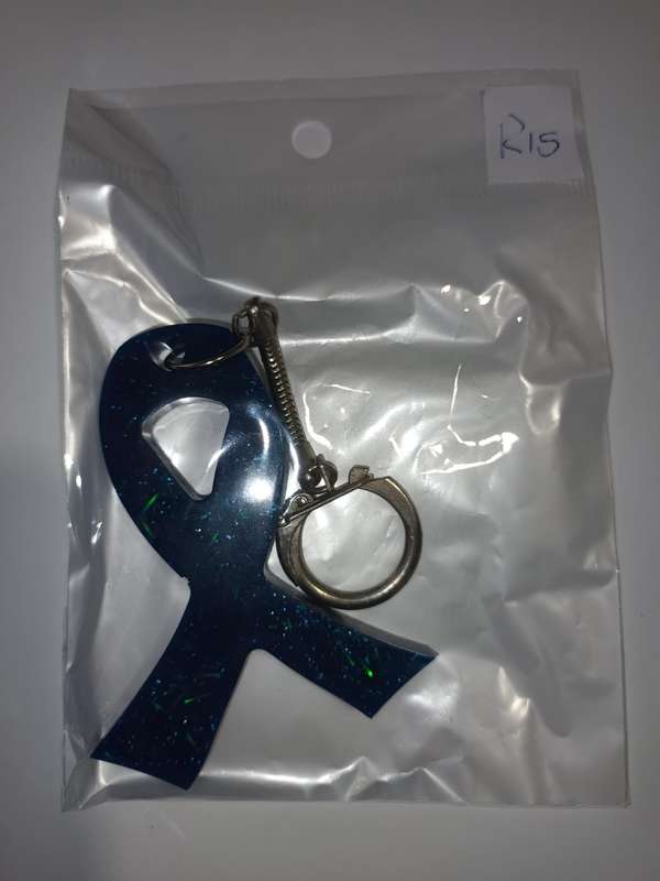 Blue Ribbon Keyring