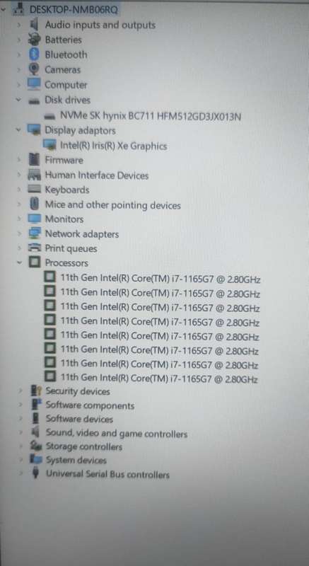 HP 15 Laptop Core i7 11th gen I 16GB DDR4 3200 MHz RAM I 512GB M.2 SSD I WIN 11