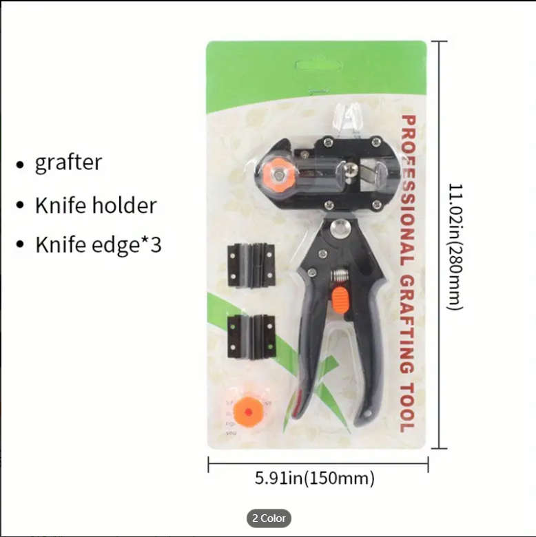 Garden Grafting Tools 2 In 1 Garden Pruning Tools Grafting Knife For Plant Branch Vine Fruit Tree