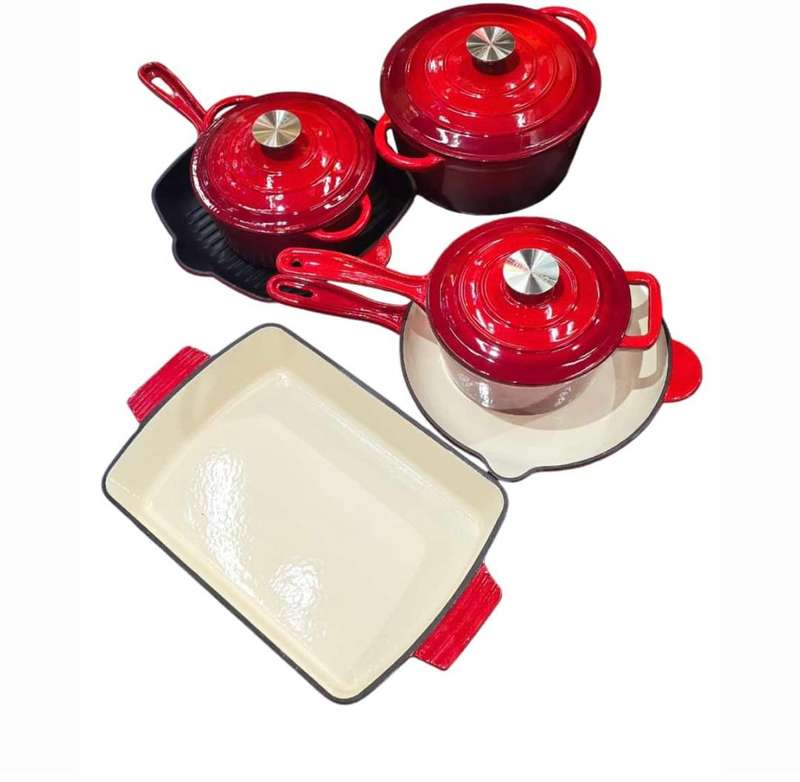 Cast Iron Cookware Combo