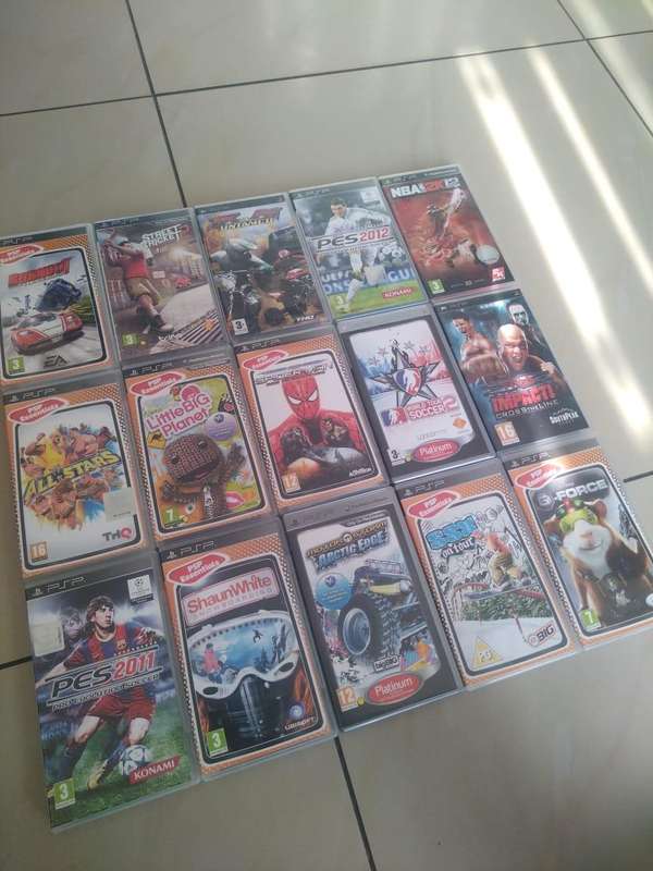 X15 PSP Game Bundle